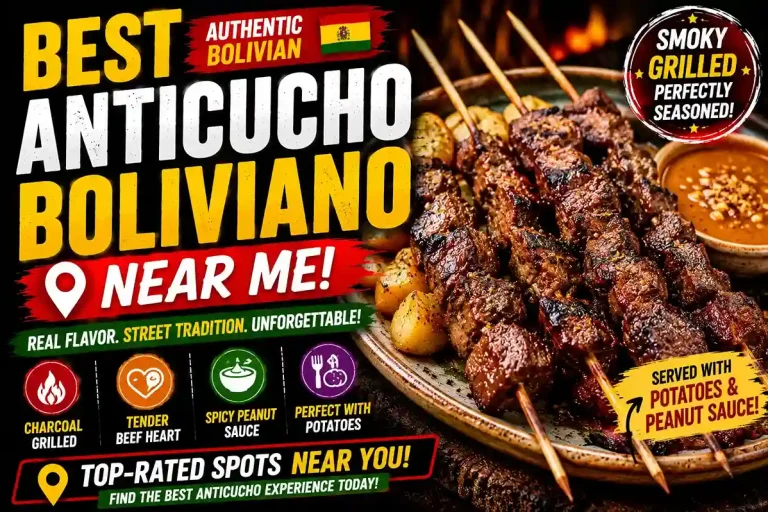 Best Anticucho Boliviano Near Me