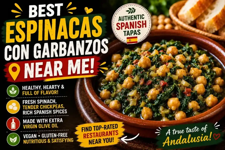 Best Espinacas Con Garbanzos Near Me