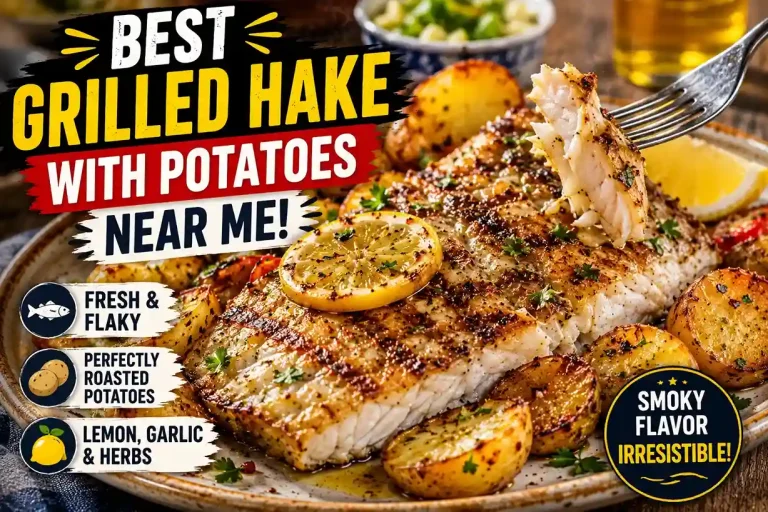 Best Grilled Hake With Potatoes Near Me