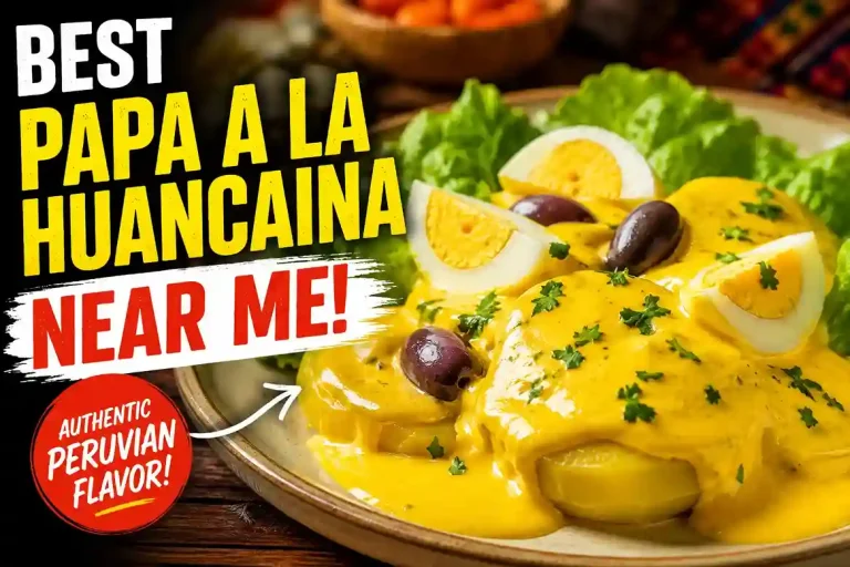Best Papa a la Huancaina Near Me