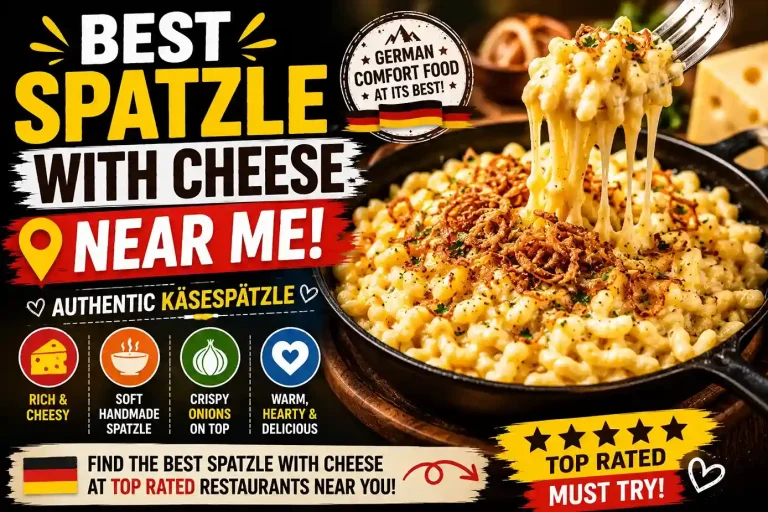 Best Spatzle With Cheese Near Me