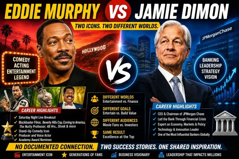 Eddie Murphy and Jamie Dimon