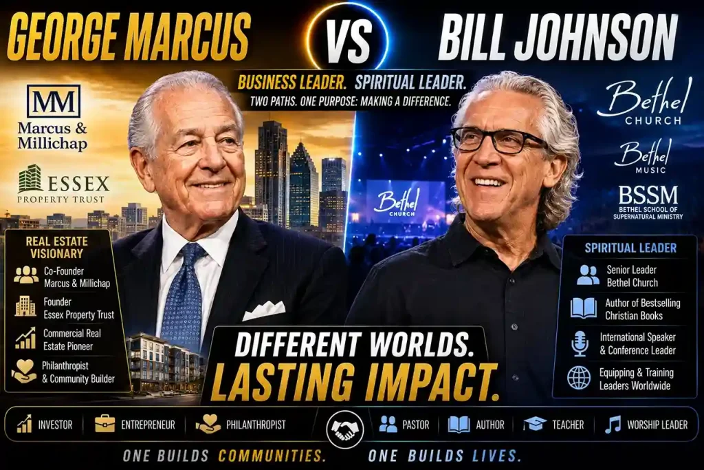 George Marcus and Bill Johnson