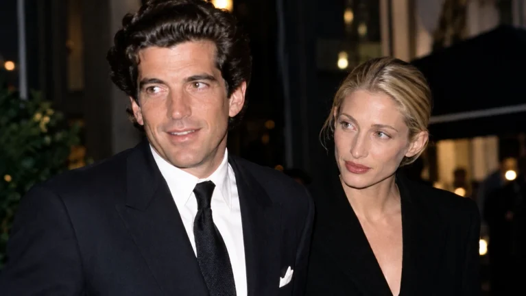 John F. Kennedy Jr. and Carolyn Bessette together in New York in the 1990s.